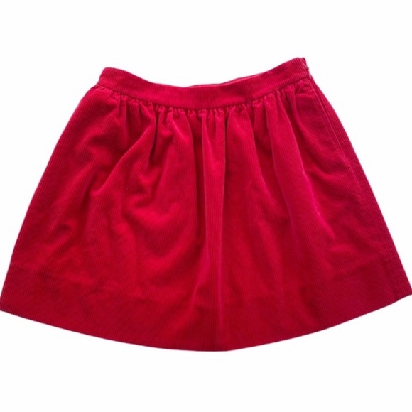 Ralph Lauren Red Courdary Short Circle Skirt - Picture 3 of 7
